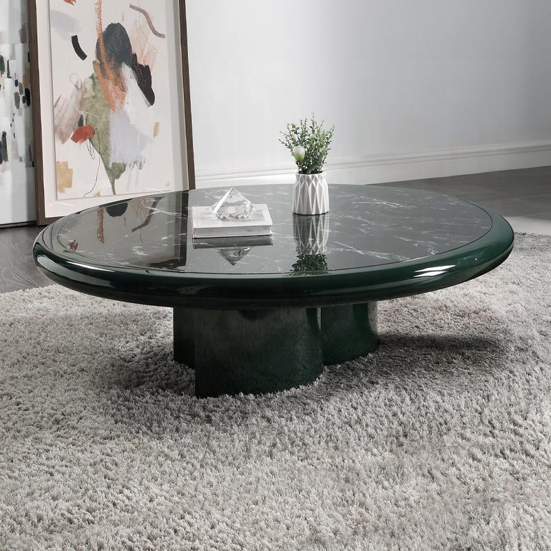 Acme Furniture Ronald Dark Green Coffee Table