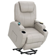 Coaster Furniture Sanger Grey Power Lift Massage Recliner