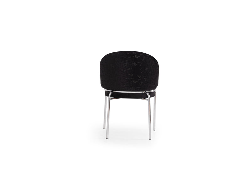Galaxy Home Onyx Black Chairs