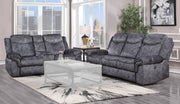 Global Furniture U2200 Granite Power 2pc Living Room Set