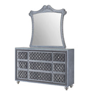 Crown Mark Cameo Dresser and Mirror