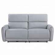 Acme Furniture Jeromie Gray Power Motion Sofa with USB Port