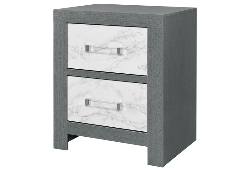 Global Furniture Micah Grey Nightstand