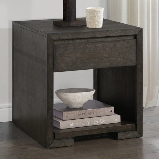 Steve Silver Evan Brown 3pc Table Set with TV Stand