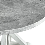 Steve Silver Canova Gray Round Dining Table
