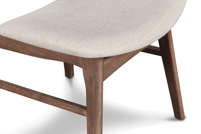 2 New Classic Furniture Oscar Brown Wood Back Chairs