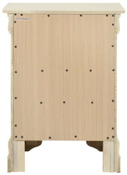 Glory Furniture Louis Phillipe Pink 3 Drawers Nightstand