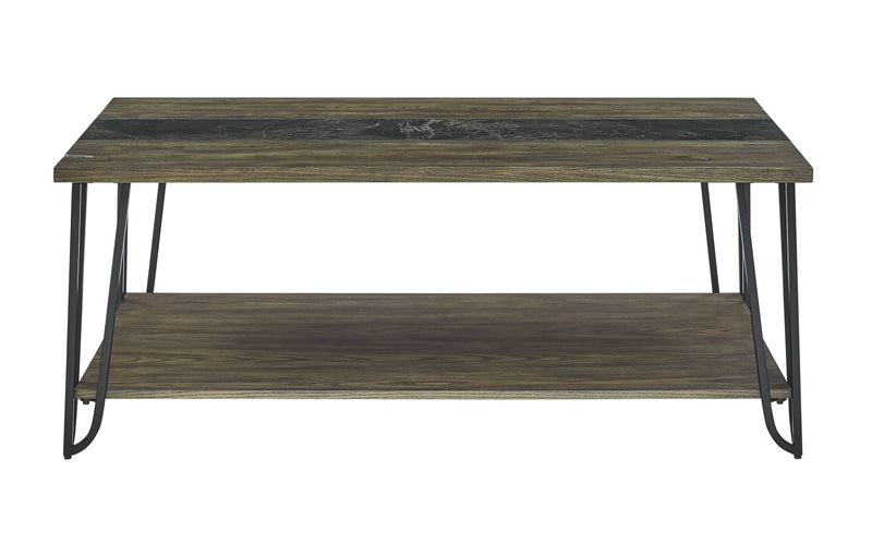 Steve Silver Harper Brown 3pc Coffee Table Set