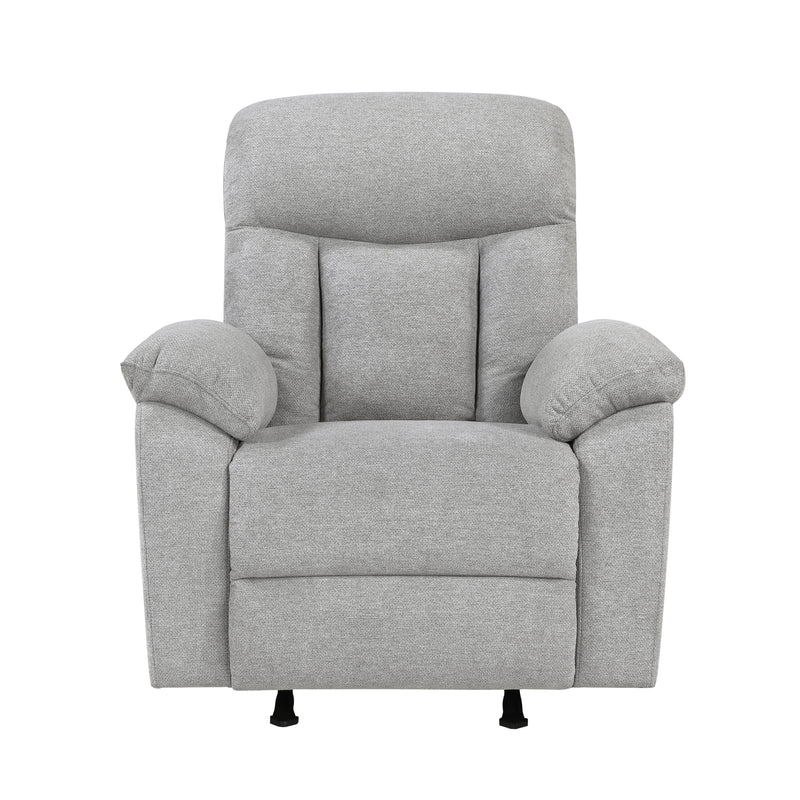 Home Elegance Jules Gray Rocker Reclining Chair