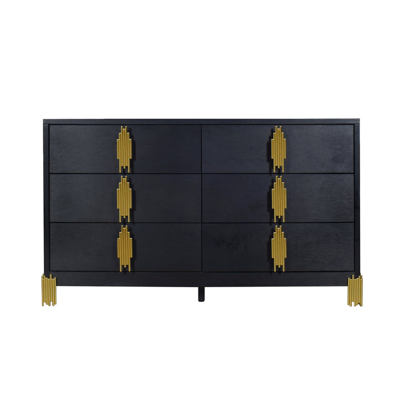 New Classic Furniture Empire Black Dresser