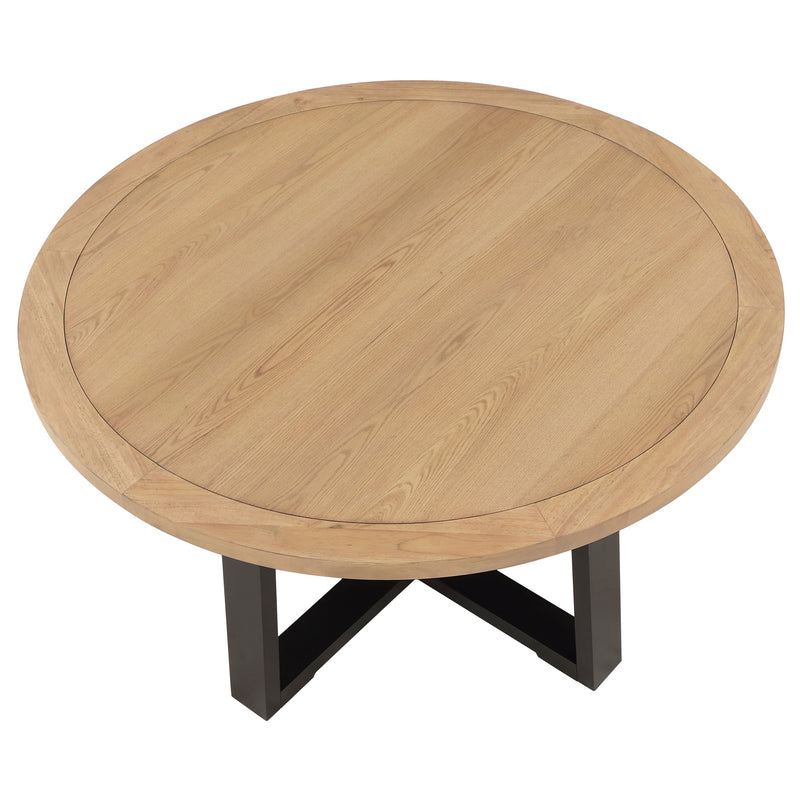 Steve Silver Magnolia Black Round Table