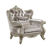 Acme Furniture Libertee Beige Chair with Pillow