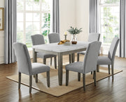 Steve Silver Emily Mossy Grey 7pc Dining Set