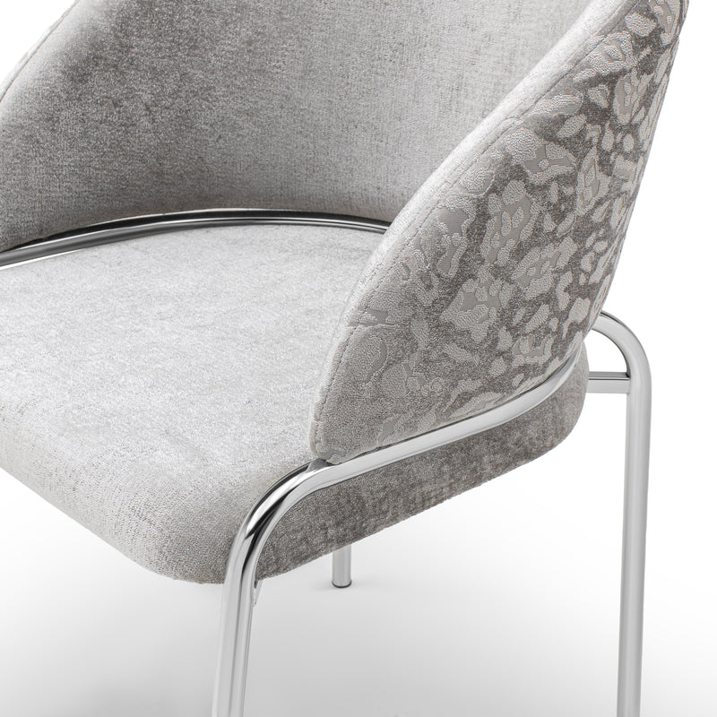 Galaxy Home Onyx Light Gray Chairs