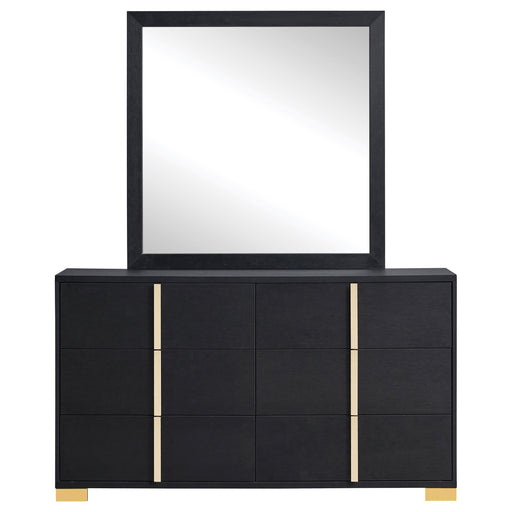 Coaster Furniture Marceline White Dresser and Mirror