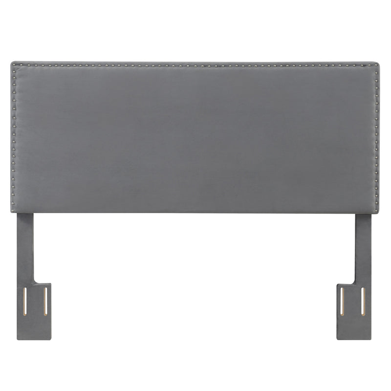 Steve Silver Bergen Gray Queen Headboard