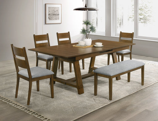 Crown Mark Everly 6pc Dining Room Set