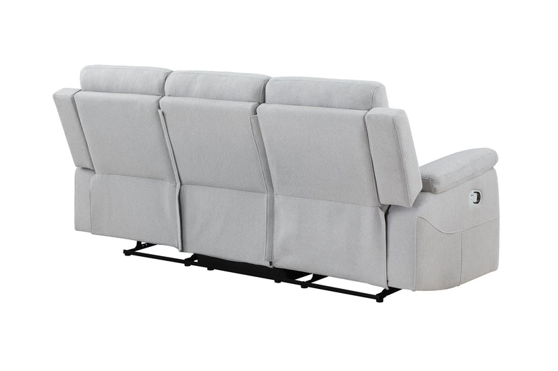 Global Furniture U1797 Grey Reclining Sofa