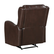 Home Elegance Durant Brown Reclining Chair