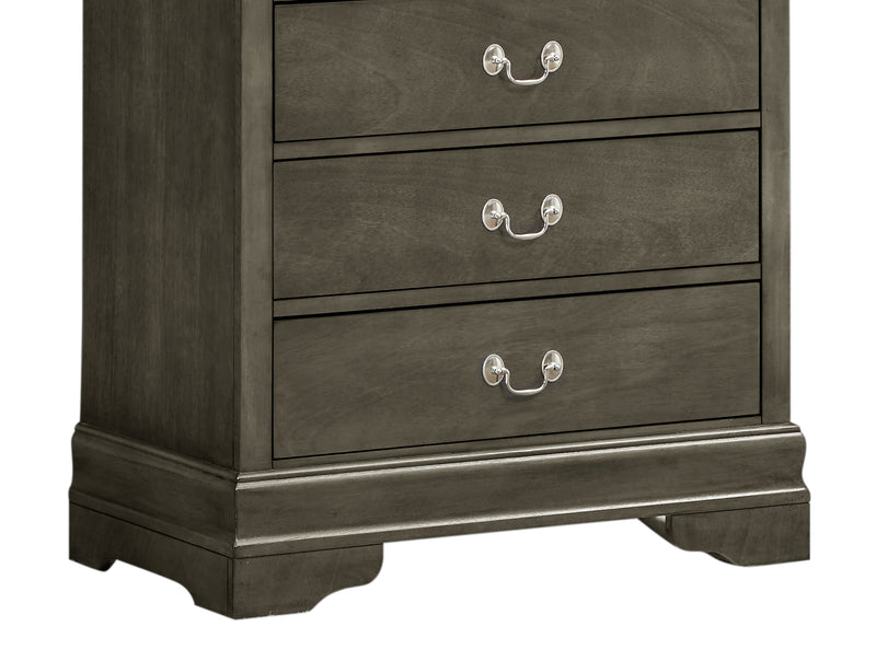 Glory Furniture Louis Phillipe Cherry Chest