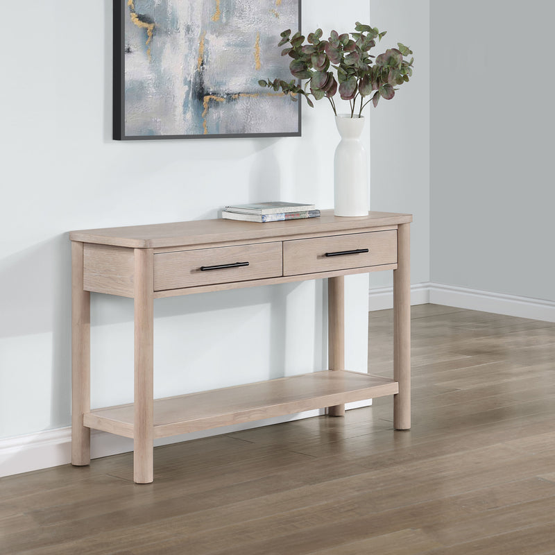 Steve Silver Gabby Washed Oak Sofa Table