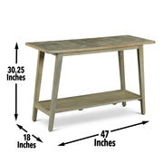 Steve Silver Milani Natural Rectangle Sofa Table