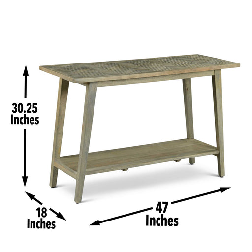 Steve Silver Milani Natural Rectangle Sofa Table