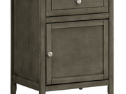 Glory Furniture Izzy Yellow 1 Drawer 1 Door Nightstand
