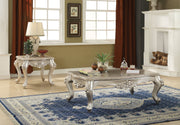 Acme Furniture Bently Champagne 3pc Coffee Table Set
