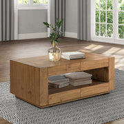 Acme Furniture Harlan Oak Coffee Table with Caster