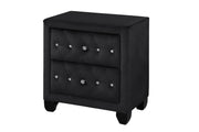 Galaxy Home Sophia Black Nightstand