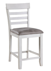 New Classic Furniture Richland Brown White 6pc Counter Height Set