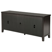 Coaster Furniture Concord Distressed Java Black TV Stand
