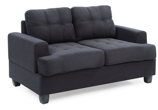 Glory Furniture Sandridge Black Loveseat