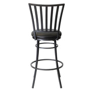 Steve Silver Stellan Black Swivel Barstool