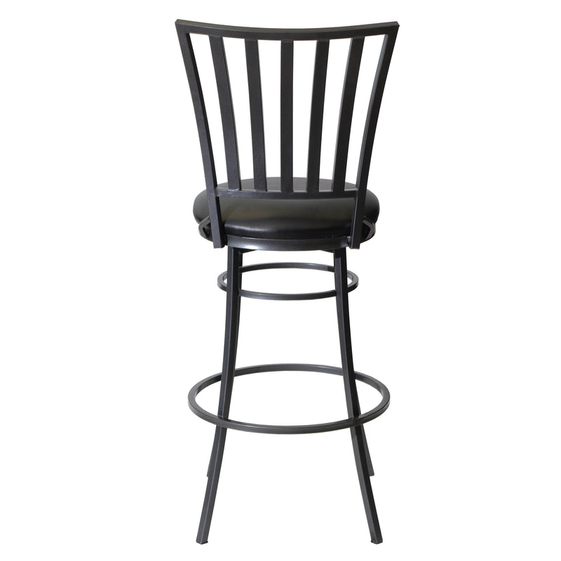 Steve Silver Stellan Black Swivel Barstool