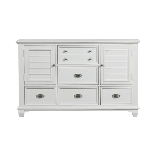 New Classic Furniture Jamestown White Dresser