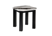 Global Furniture T06 Black White 3pc Coffee Table Set