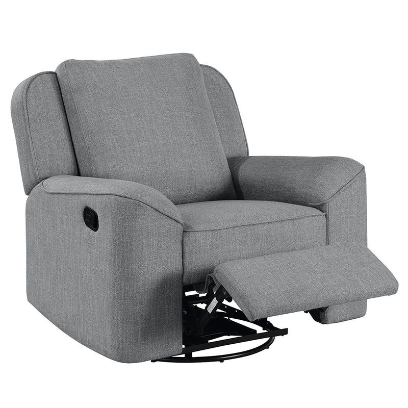 Acme Furniture Destiny Blue Swivel Glider Recliner