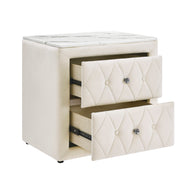 Crown Mark Annabelle Black Night Stand