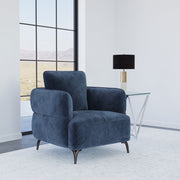 Coaster Furniture Lively Blue Track Arm Chair