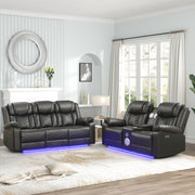 Galaxy Home Challenger Gray 2pc Living Room Set