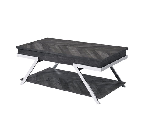 Steve Silver Roma Shadow Grey Lift Top Cocktail Table