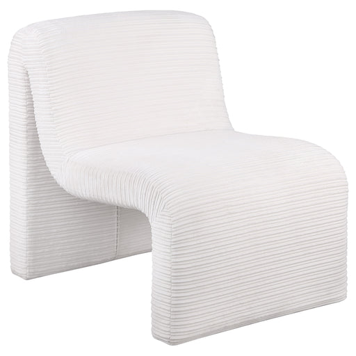 Coaster Furniture Drayton Ivory White Armless Accent Chair