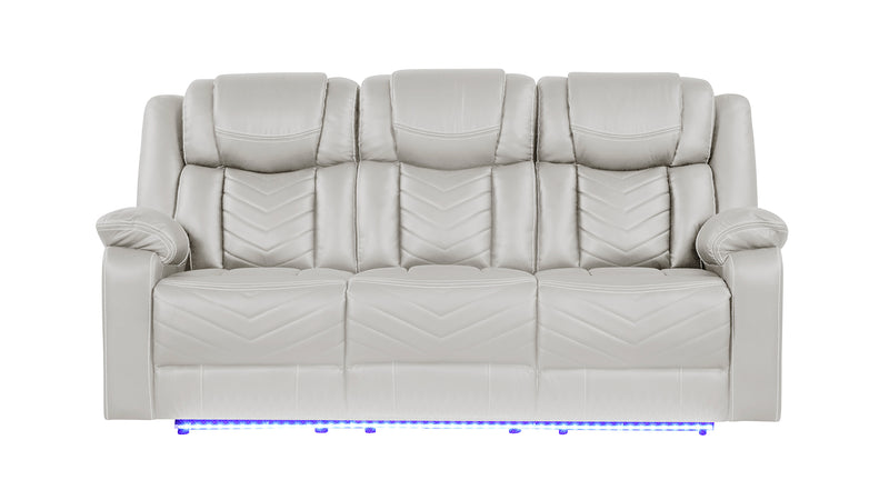 Galaxy Home Challenger Black 3pc Living Room Set