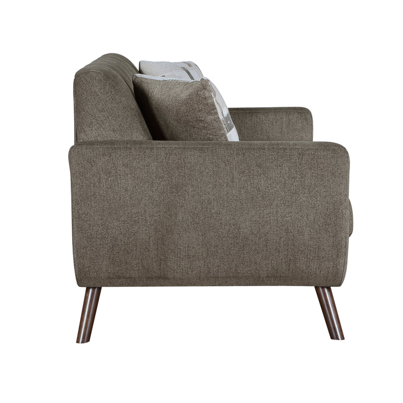 Home Elegance Janne Brown Love Seat