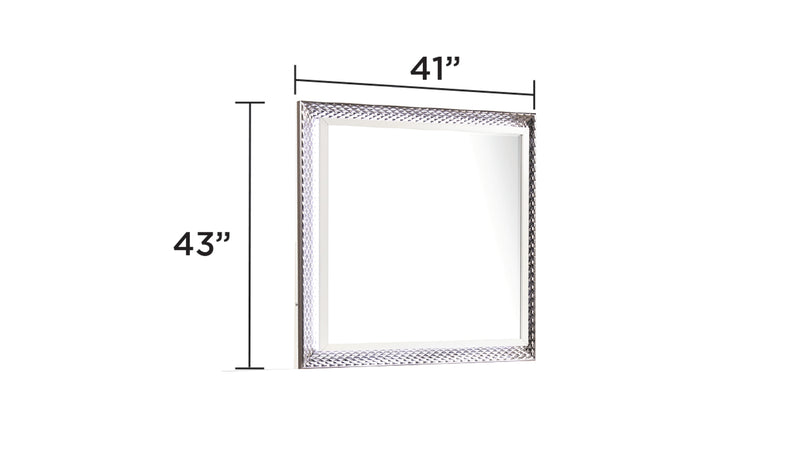 Galaxy Home Fabio White Mirror