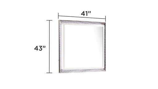 Galaxy Home Fabio White Mirror