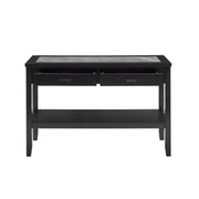 Steve Silver Garvine Black Gray Sofa Table