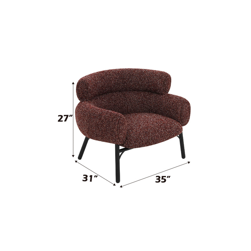 Acme Furniture Mardi Maroon Chair